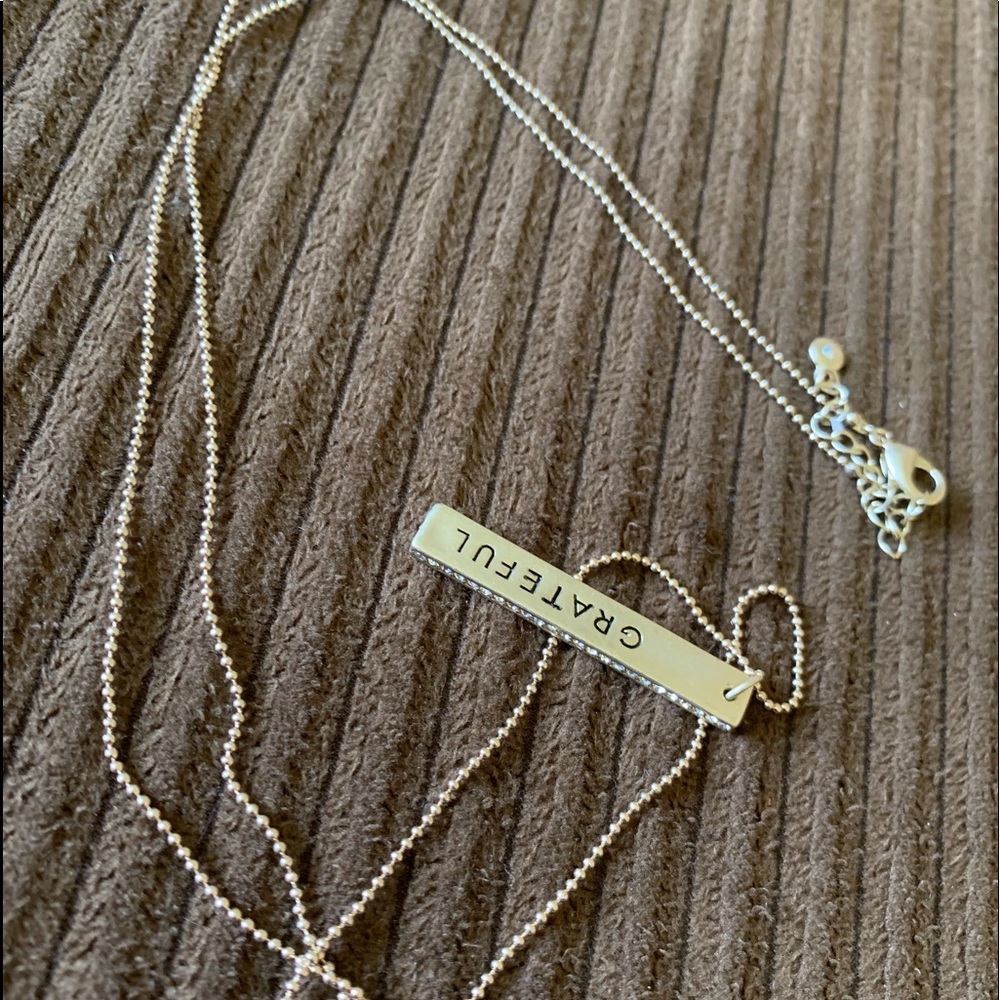 Rachael Ray long necklace.